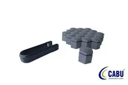 Bijon Kapağı (Komur Metalık) 19X24mm Astra J-K, Insignia B, Mokka (20 Adet + 2206