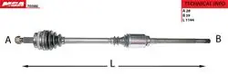 Aks Komple Sağ ABS Li Master II 2.5 G9u