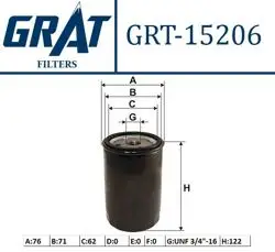 Yağ Filtresi (VW Caddy 83-92 Golf 75-98 Jetta 79-92 Passat 74-97 Polo 75-90 Transporter 91-04 Audi 100 77-94 80 73-93)