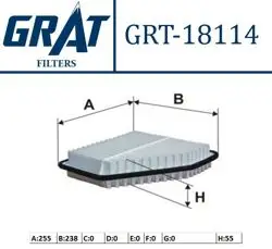 Hava Filtresi-(Toyota: Rav4 06 > 11 / Rav4 06-12 2.0 VVTI-2.4 VVTI-3.5 VVTI / Camry 06-3.5 V6 Benzinli)