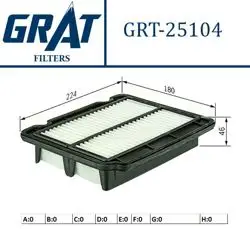Hava Filtresi-(Chevrolet: Kalos 02 > 10 / Aveo 05 > 10 1.2-1.4)