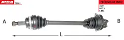 Aks Komple Sol ABS Li Master II 2.5 G9u