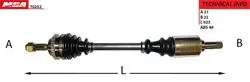 Aks Sol ABS Li 48D (Peugeot: 106 Citroen: Saxo 1.4 1.5D 1.6 99 -)