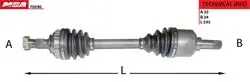 Aks Sol ABS Li 29D (Peugeot: Partner 1.6 HDI 2.0 HDI Citroen: Xsara 1.8)
