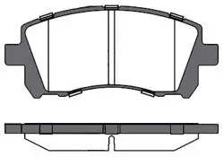 Balata Fren Ön-(Subaru: Impreza 94 > 00 4Wd / Legacy 94 > 03 / Outback 00 > 03 / Forester 98 > 02)