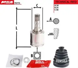 Aks Kafa Ic Sol-(Kia: Sorento 02 > 05) (30×25×38)