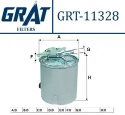 Mazot Filtresi-(Kapalı Tip)-(Nissan: Qashqai 07 > 11 1.5 DCI Renault: Kaleos 4×4 2.0 DCI)