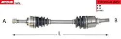 Aks Komple Sol-(ABS Li)-(Toyota: Corolla 03 > 07 1.4-1.6 VVTI Benzinli)