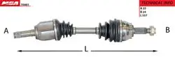 Aks Sol Komple Ic Kafası Uzerınde (Fiat: Albea 1.3 Mjtd 06-)