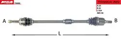 Aks Komple Sağ-(ABS Li)-(Hyundai: Accent-Era 07 > 11 Benzinli)