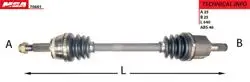 Aks Komple Sol-(ABS Li)-(Hyundai: Accent-Era 07 > 11 Benzinli)