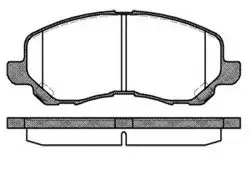 Balata Fren Ön-(Mitsubishi: Lancer 03 > 11 / Asx 11 > 13)