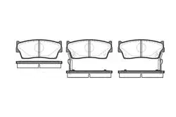 Balata Fren Ön-(Suzuki: Vitara 90 > 98 3Kapı)