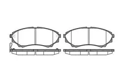 Ön Fren Disk Balata (Ford: Ranger 4×4 02 -) (Mazda: B2500)