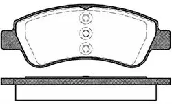Ön Fren Disk Balata Wva 23599 23954 (Peugeot: 207-107 1.4 16V-1.4 HDI 02 / 06 -)