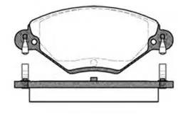 Ön Fren Disk Balata Wva 23277 (Citroen: C5 2.0 2.0 HDI)