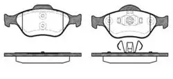 Ön Fren Disk Balata (Ford: Fiesta 1996-2008)