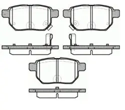Balata Fren Arka-(Toyota: Corolla 07 > 12 / Corolla 13 > / Auris 07 > 12 Benzinli)