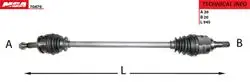 Aks Komple Sağ-(Toyota: Corolla 07 > 11 / Auris 07 > 11 1.4 D4d Dizel)