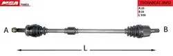 Aks Komple Sağ-(ABS Li)-(Hyundai: i20 08 > 11 1.2-1.4 Benzinli) (16-15209102)