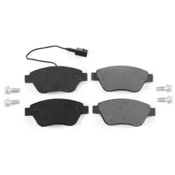 Fren Balatası Ön (123 mm) (Tek Fişli + 4 Civatalı) Peugeıot Bıper Opel Corsa D Fiat Linea F500 07 -
