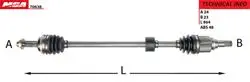 Aks Komple Sağ-(ABS Li)-(Toyota: Yaris 99 > 05 1.0)