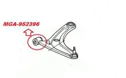 Burc Salıncak Alt On-(Lastik)-(Honda: Jazz 02 > 08 / City 04 > 08)