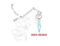 Hortum Kalorifer-(10mm.X7cm.)-(Hyundai: Starex 97 > 08 / Starex-Libero 03 > 08)