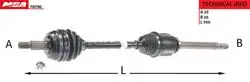 Aks Komple Sağ Abssız 5 Vites 4×2 Duster 1.5 K9k 1.6 16V K4m