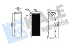 Turbo Radyatörü (VW Caddy 16-Golf 13-17 Passat 15-Polo 13-18 Audi A3 13-20 Seat Leon 13-16