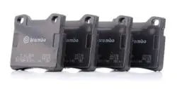Fren Balatası Arka (638 mm) Peugeot P406 00 -