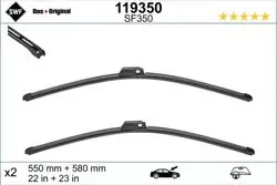 Silecek Seti Swf 580 / 550mm (Audi A4 Cabrıo 02)