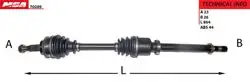 Aks Komple Sağ ABS Li Thalia 1.5 K9k