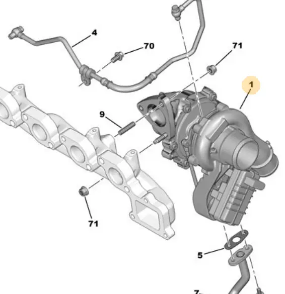 Turbo Bxr 4H03 Euro5