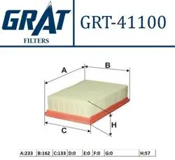 Hava Filtresi-(Nissan: Qashqai 07 > 12 / Xtrail 08 > 12 Renault: Kaleos 07 > 12)