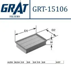 Hava Filtresi (VW Passat 97-05 Audi A4 95-01 A6 98-05 Skoda Superb 02-08)