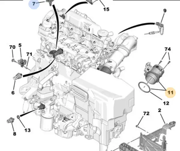 OPEL VİVARO YM Hava Debimetresi