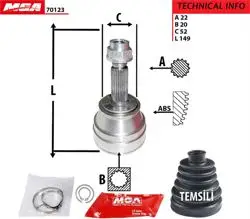 Aks Kafası Dıs-(Fiat: Palio 1.4 C514 Sanz) 22×20×52