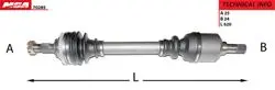 Aks Sol (Peugeot: 406 2.0 ABS 48D 00- Ew10j4)