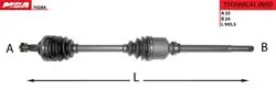 Aks Sağ (Peugeot: 406 2.0 ABS 48D 00- Ew10j4)