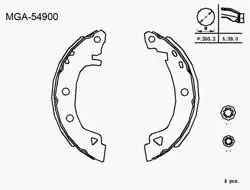 Kampana Balata (Renault: R19 89-98 / Fiat: Brava Marea 95-01)