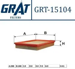 Hava Filtresi (VW Golf 98-07 Polo 02-08 Seat Ibiza 02-10 Leon 00-06 Skoda Fabia 00-08)
