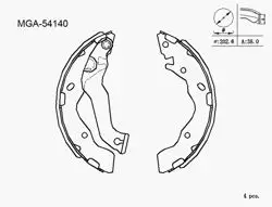 Kampana Balata (Hyundai: Accent Admıre 03-06)