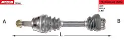 Aks Sol (Fiat: Linea 1.3 JTD 90 Hp 07-)