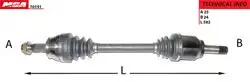 Aks Sol Komple Mıllı (Fiat: Linea 1.3 JTD 90 Hp 07-)