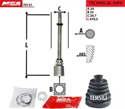 Aks Kafası İç Sağ Mafsallı (Fiat: Grande Punto 1.3 JTD 05-)