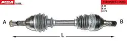 Aks Komple Sol-(Opel: Astra H 04 > > 1.3 CDTI)