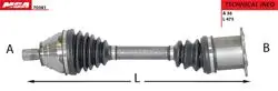 Aks Komple Sol-(VW: Passat 2.0 TDI Bkp Otomatik / Caddy 1.9 Bls / Jetta 1.9 TDI Bxe 6 Vites Otomatik)