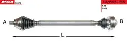 Sağ Aks Komple (VW Caddy 04-15 Golf 09-11 Passat 08-15 Audi A3 04-13 Seat Leon 06-13 Skoda Octavia 04-13)