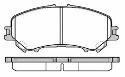 Balata Fren Ön-(Nissan: Qashqai 1.5-1.6Dcı 13 > / X-Traıl 1.6Dcı 13 > 5 Koltuk / Renault: Kadjar 1.6Dcı 16 > Megane 15 >)